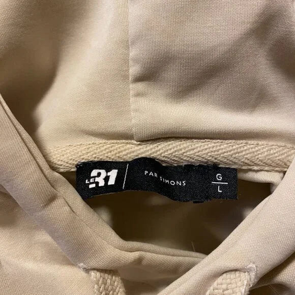 Simons Modal Sweater: Large, Cream - Picture 3 of 4